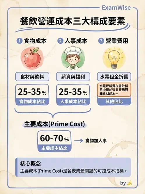 營養 - 食材成本計算與定價策略 - AI 圖文解析預覽