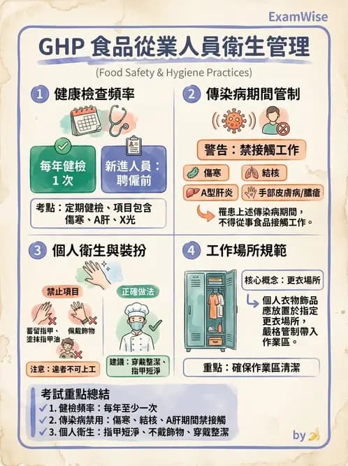 營養 - 製程衛生規範、標示法規與供應管理 - AI 圖文解析預覽