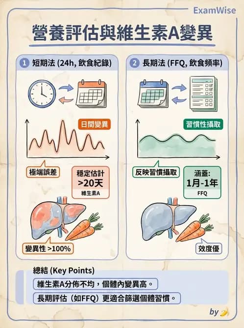營養 - 膳食調查方法 - AI 圖文解析預覽