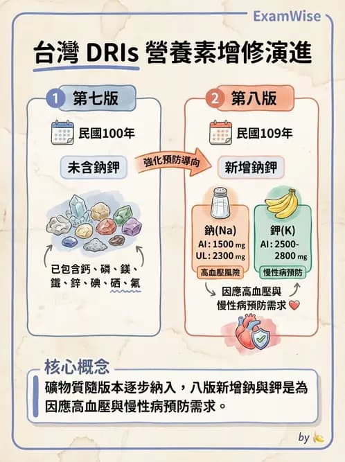 營養 - DRIs與飲食指南 - AI 圖文解析預覽