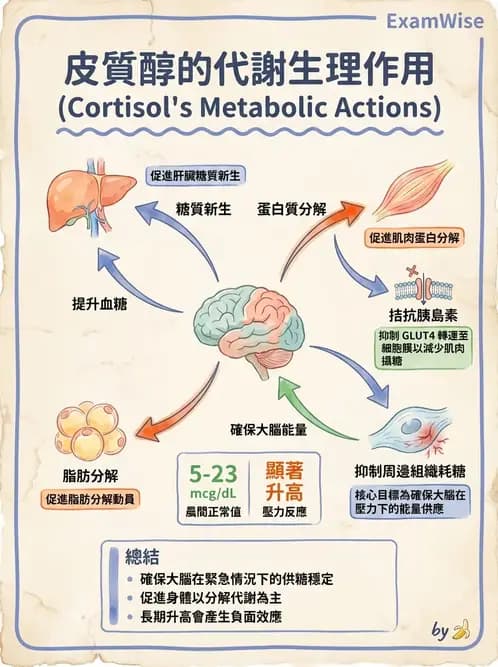 營養 - 內分泌與代謝生理學 - AI 圖文解析預覽