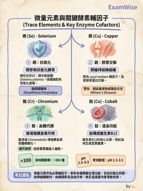 營養 - 碘與硒營養 - AI 圖文解析預覽