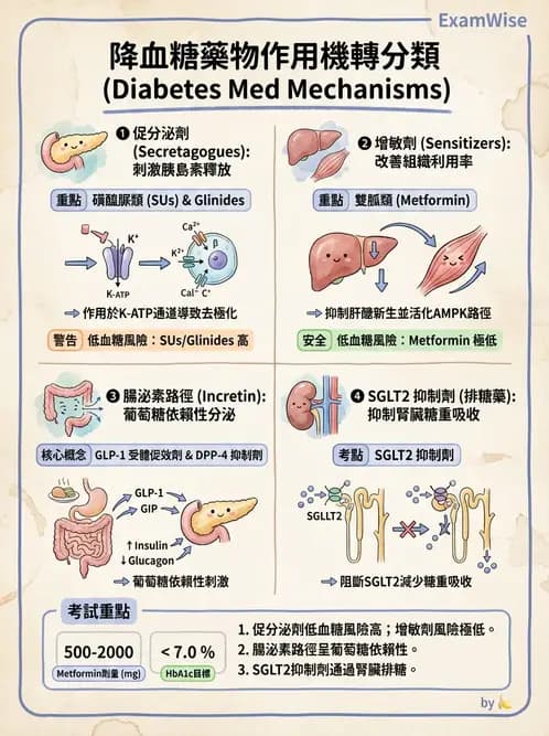 營養 - 糖尿病與代謝症候群 - AI 圖文解析預覽