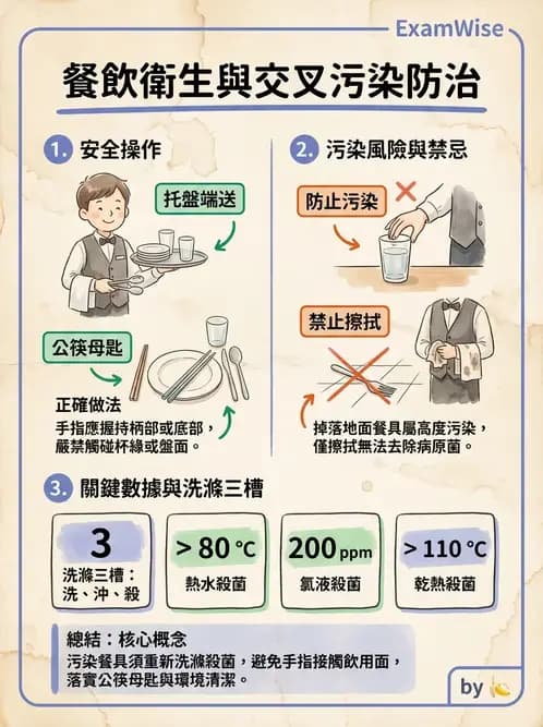 營養 - 食品安全衛生管理 - AI 圖文解析預覽