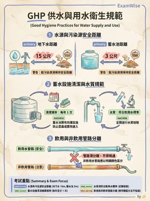 GHP - 食品良好衛生規範 - AI 圖文解析預覽