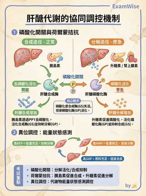 營養 - 醣類代謝 - AI 圖文解析預覽