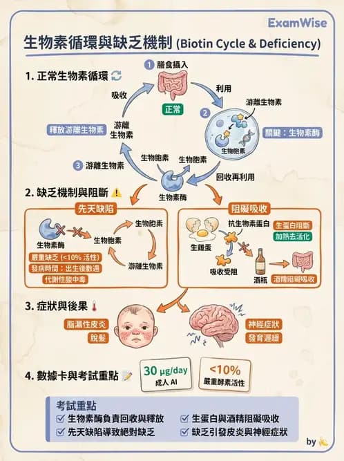 營養 - 維生素C與其他水溶性維生素 - AI 圖文解析預覽