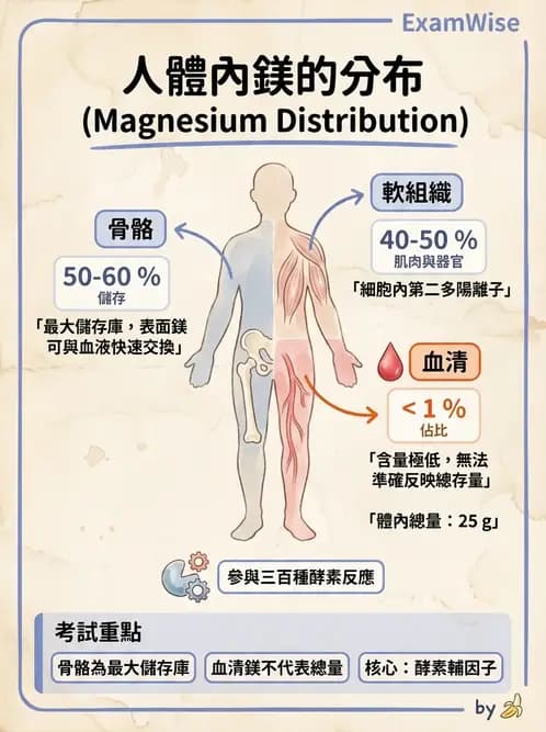 營養 - 巨量礦物質營養素 - AI 圖文解析預覽