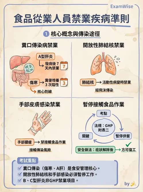 營養 - 食品安全衛生管理 - AI 圖文解析預覽