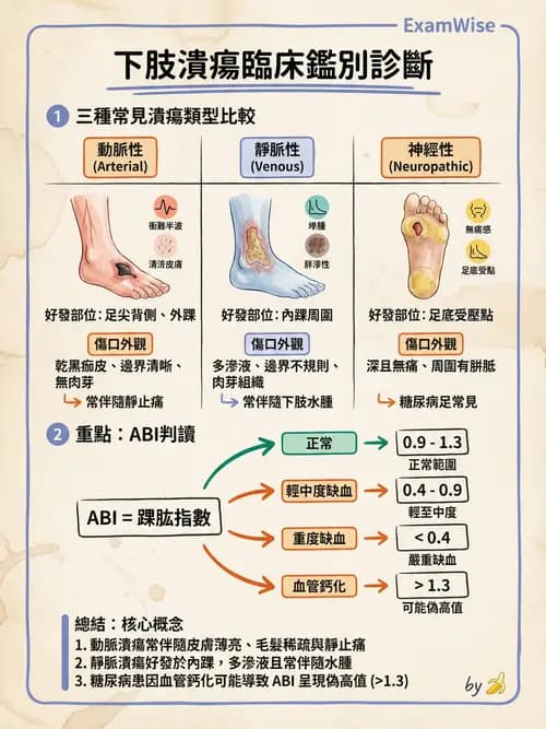 專師 - 周邊血管與靜脈疾病 - AI 圖文解析預覽