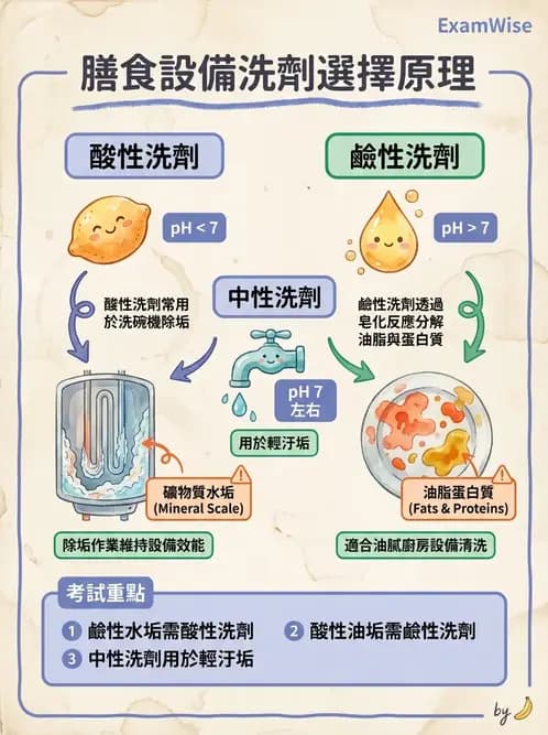 營養 - 食品用洗潔劑與殺菌消毒 - AI 圖文解析預覽