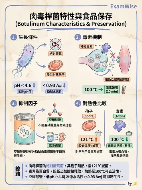 營養 - 食源性病原微生物 - AI 圖文解析預覽