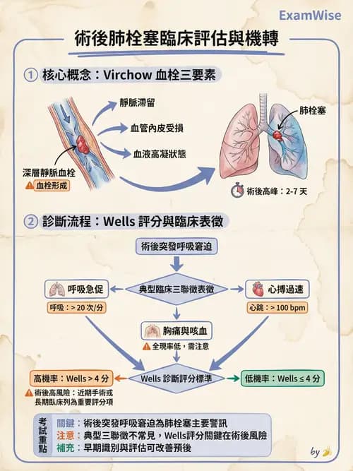 專師 - 肺栓塞與其他肺疾 - AI 圖文解析預覽