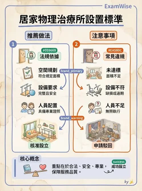 物治 - 醫療法規與設置標準 - AI 圖文解析預覽