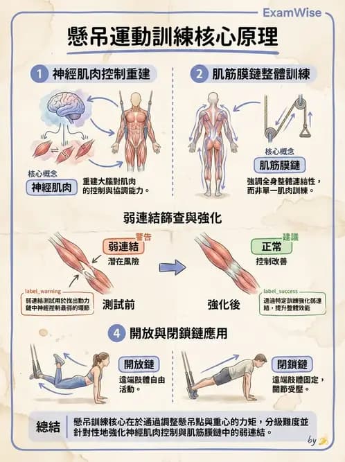 物治 - 懸吊系統與放鬆 - AI 圖文解析預覽