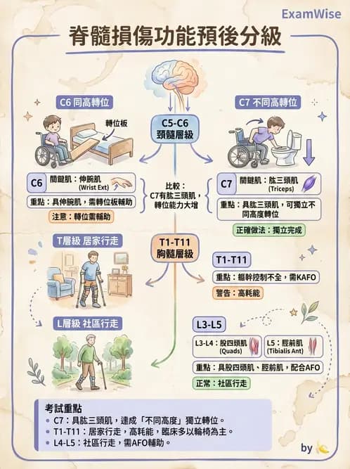 物治 - SCI功能預後與復健訓練 - AI 圖文解析預覽