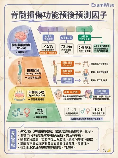物治 - SCI功能預後與復健訓練 - AI 圖文解析預覽