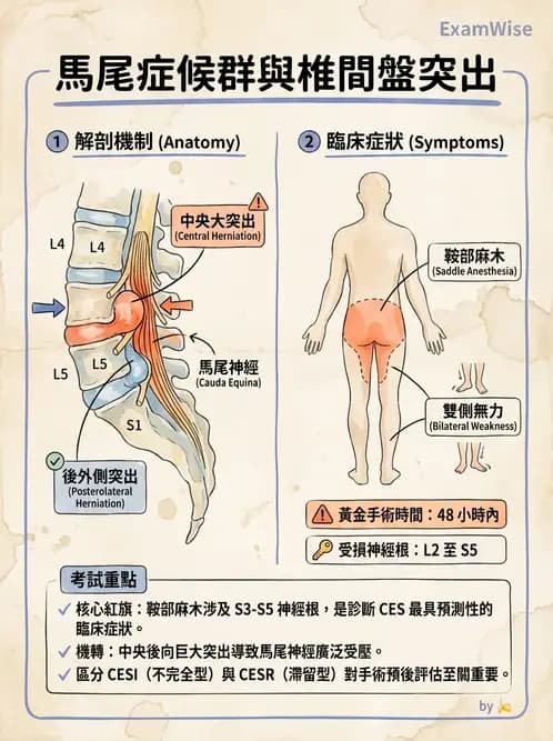 物治 - 腰椎椎間盤與脊椎狹窄 - AI 圖文解析預覽