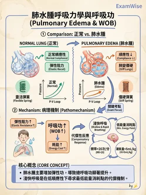 物治 - 呼吸解剖、生理與力學 - AI 圖文解析預覽