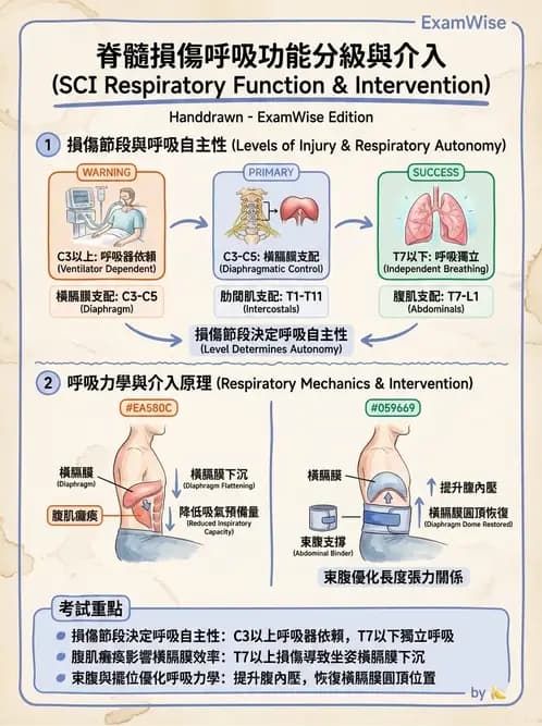 物治 - 胸腔手術、肺移植與呼吸器 - AI 圖文解析預覽