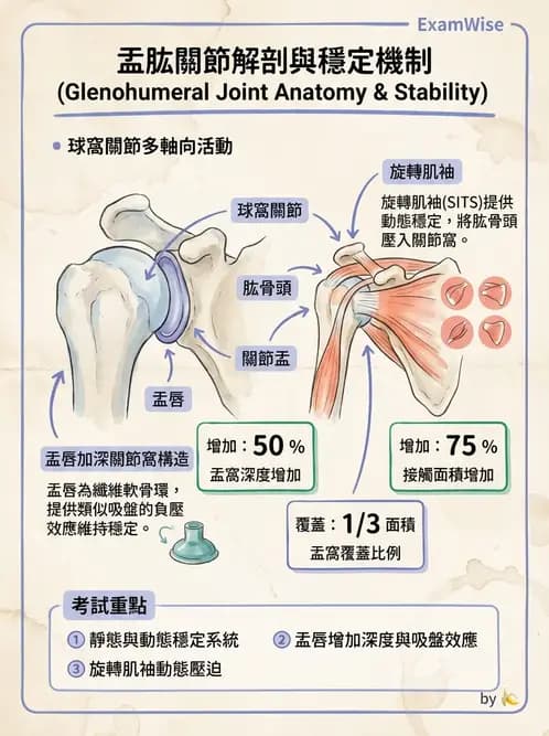 物治 - 骨骼與關節解剖 - AI 圖文解析預覽
