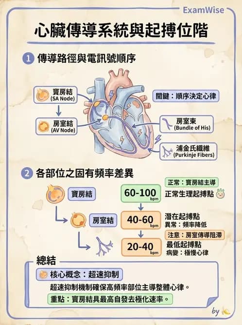 物治 - 心臟血管生理 - AI 圖文解析預覽
