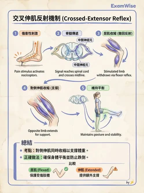 物治 - 神經系統生理 - AI 圖文解析預覽