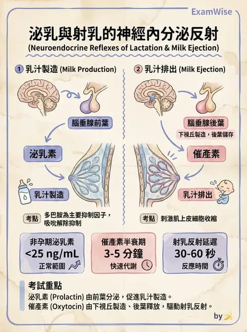 物治 - 內分泌系統生理 - AI 圖文解析預覽