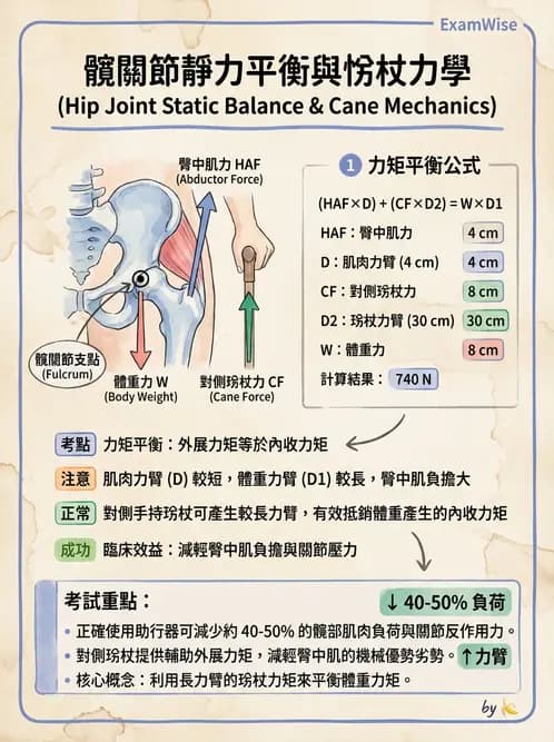 物治 - 關節運動學與生物力學計算 - AI 圖文解析預覽