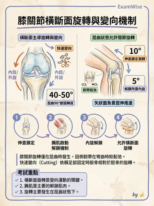 物治 - 膝關節肌動學與生物力學 - AI 圖文解析預覽
