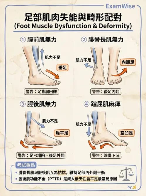 物治 - 踝與足部肌動學與生物力學 - AI 圖文解析預覽