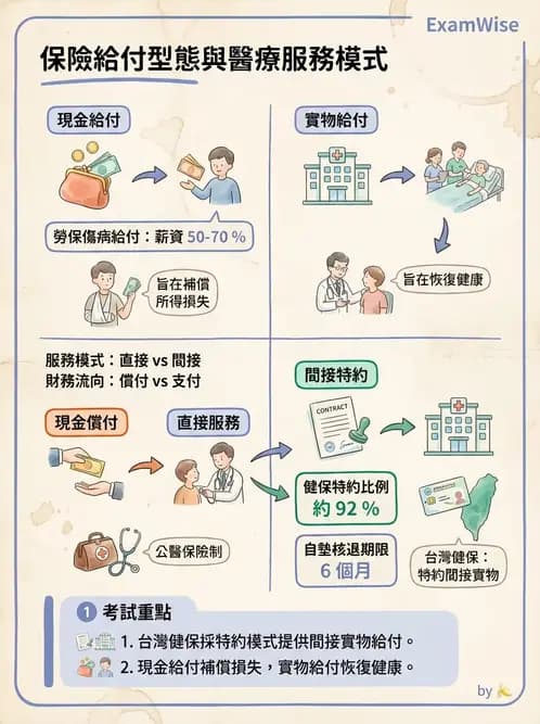 物治 - 全民健保制度 - AI 圖文解析預覽