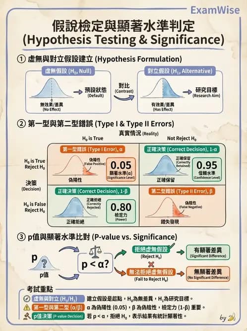 物治 - 描述統計與推論基礎 - AI 圖文解析預覽