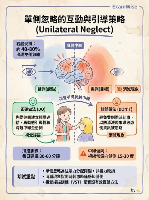 物治 - 腦中風感覺知覺與認知 - AI 圖文解析預覽