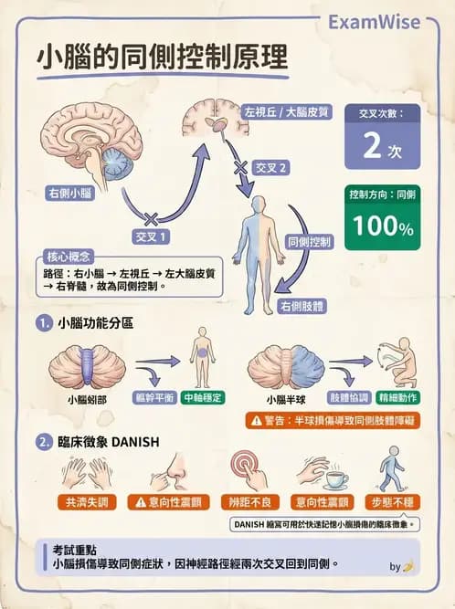 物治 - 小腦疾病物理治療 - AI 圖文解析預覽
