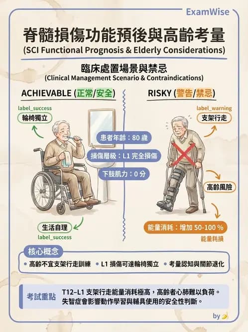 物治 - SCI功能預後與復健訓練 - AI 圖文解析預覽