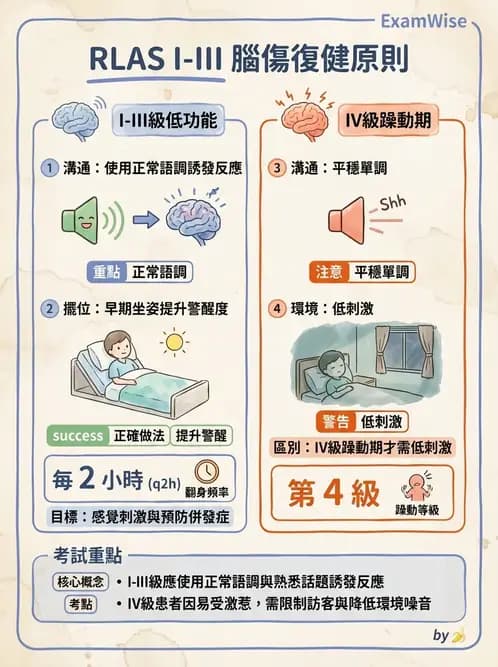 物治 - TBI LOCF分級與復健 - AI 圖文解析預覽