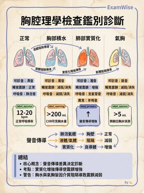 專師 - 肋膜疾病 - AI 圖文解析預覽