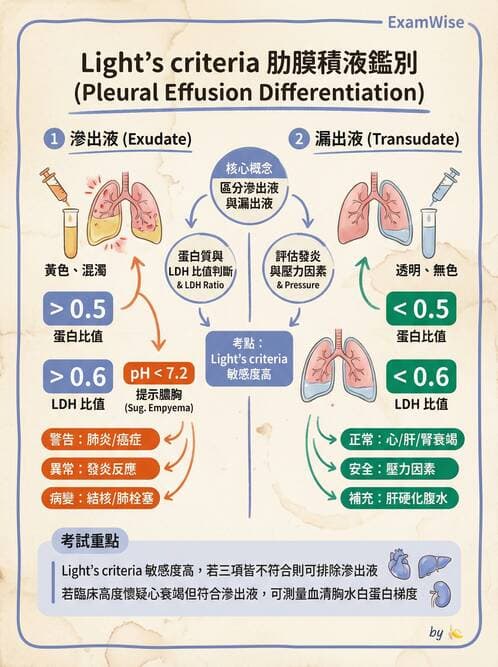 專師 - 肋膜疾病 - AI 圖文解析預覽