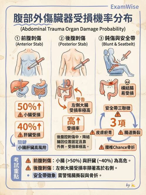 專師 - 胸腹部創傷 - AI 圖文解析預覽