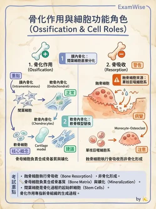 物治 - 骨骼生理與發展老化 - AI 圖文解析預覽