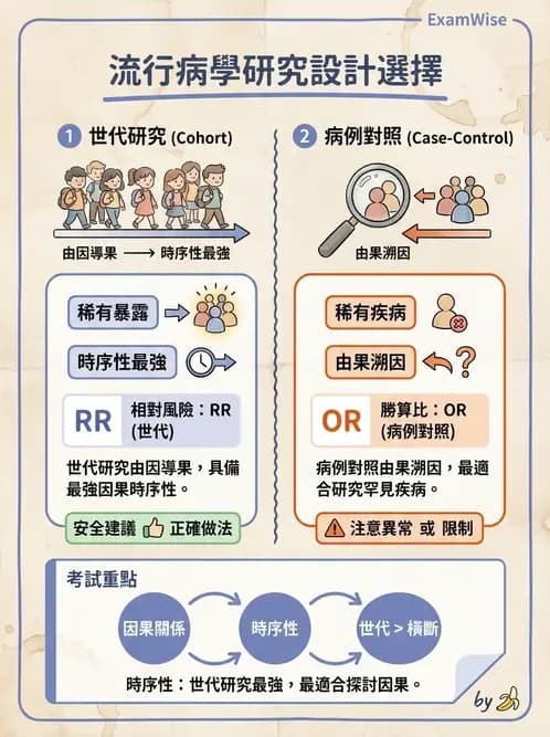 物治 - 流行病學與健康篩檢 - AI 圖文解析預覽