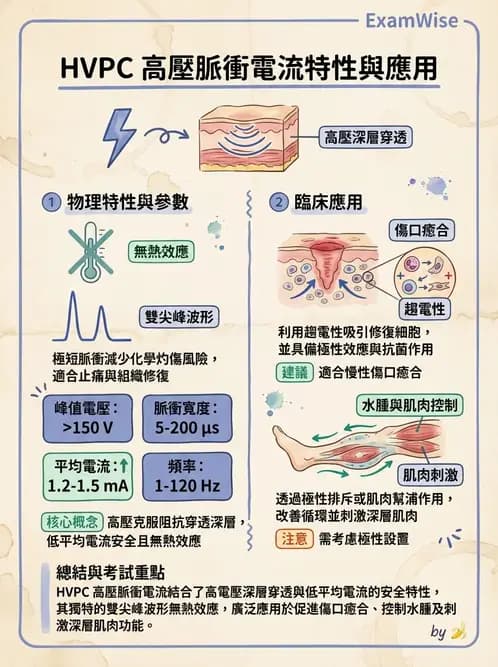 物治 - 高壓間歇直流電 - AI 圖文解析預覽