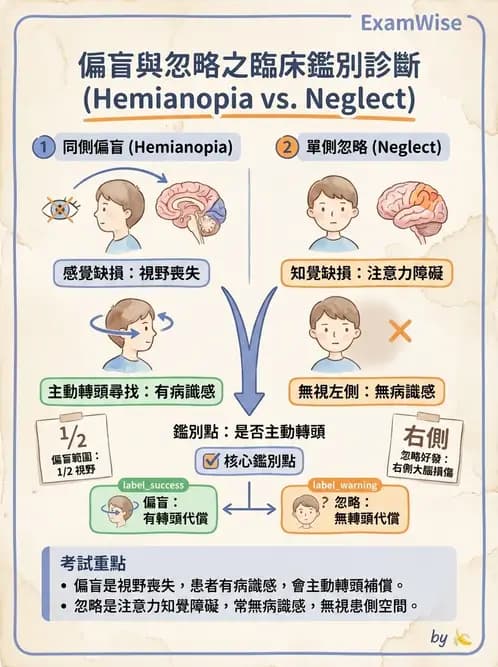 物治 - 腦中風感覺知覺與認知 - AI 圖文解析預覽