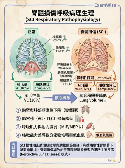 物治 - SCI併發症與呼吸管理 - AI 圖文解析預覽