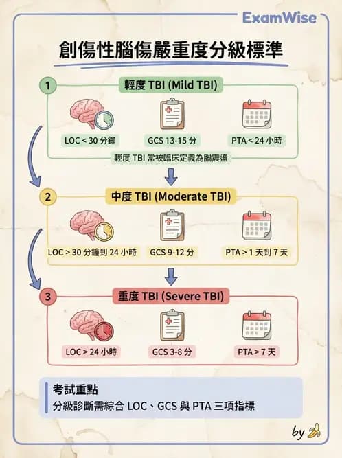 物治 - TBI病理評估與GCS - AI 圖文解析預覽