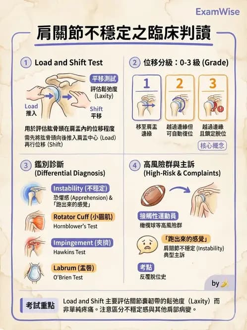 物治 - 肩關節不穩定與盂唇損傷 - AI 圖文解析預覽