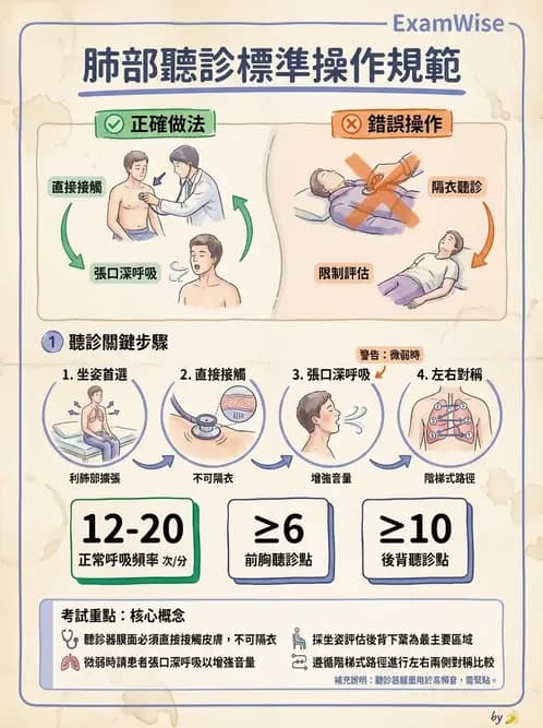 物治 - 呼吸臨床評估技術 - AI 圖文解析預覽