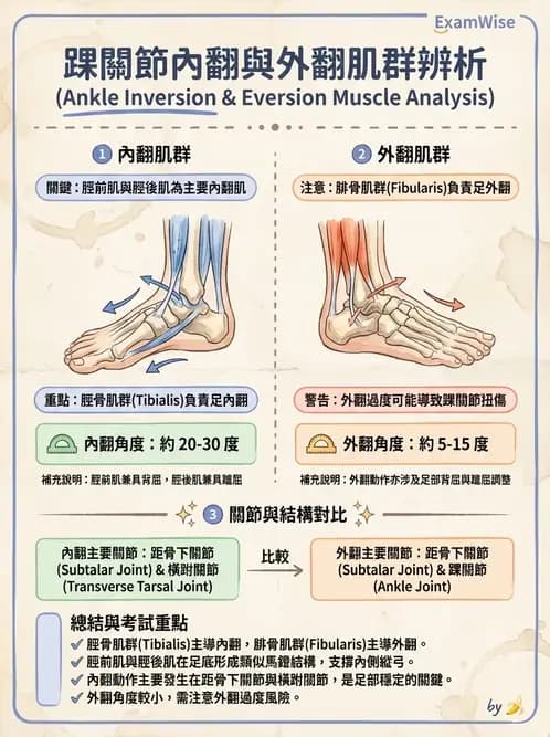 物治 - 軀幹與下肢肌肉解剖 - AI 圖文解析預覽