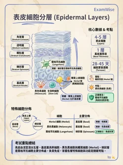 物治 - 內分泌與皮膚解剖 - AI 圖文解析預覽